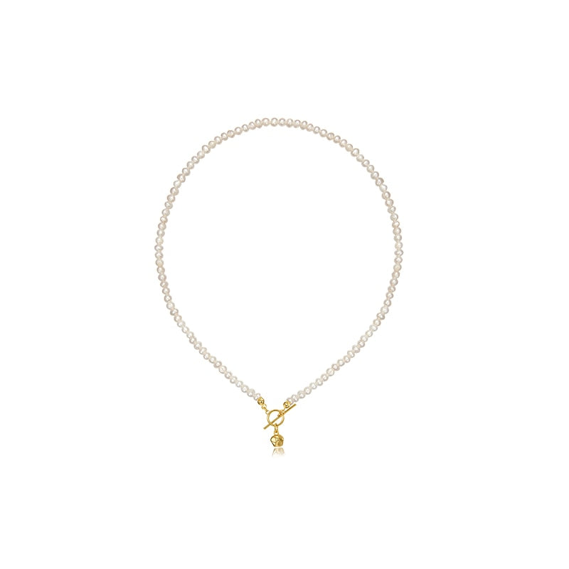 Peris Gems Pearl Natural Pearl 18K Gold OT Choker Necklace for Women SHEIN Amazon Temu