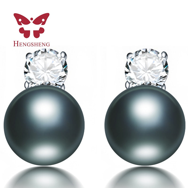 Peris Gems Pearl Stud Earrings for Women | Diamond Pearl Earrings for Women SHEIN Amazon Temu
