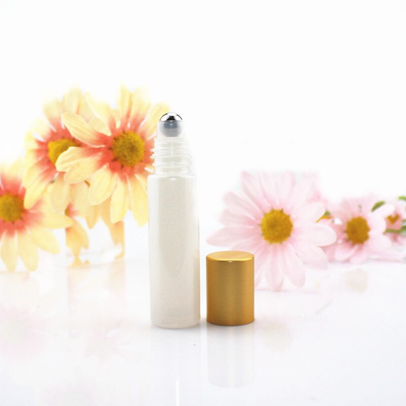 Peris Gems Pearl White / 10ml Thick 12pc Roll On Empty Oil Perfume Wholesale Bottles SHEIN Amazon Temu
