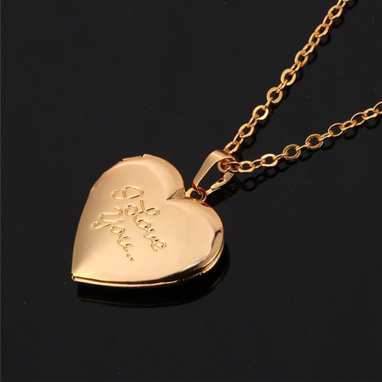 Peris Gems Personalized Heart Photo Necklaces | Gold Heart Necklace SHEIN Amazon Temu