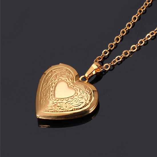 Peris Gems Personalized Heart Photo Necklaces | Gold Heart Necklace SHEIN Amazon Temu