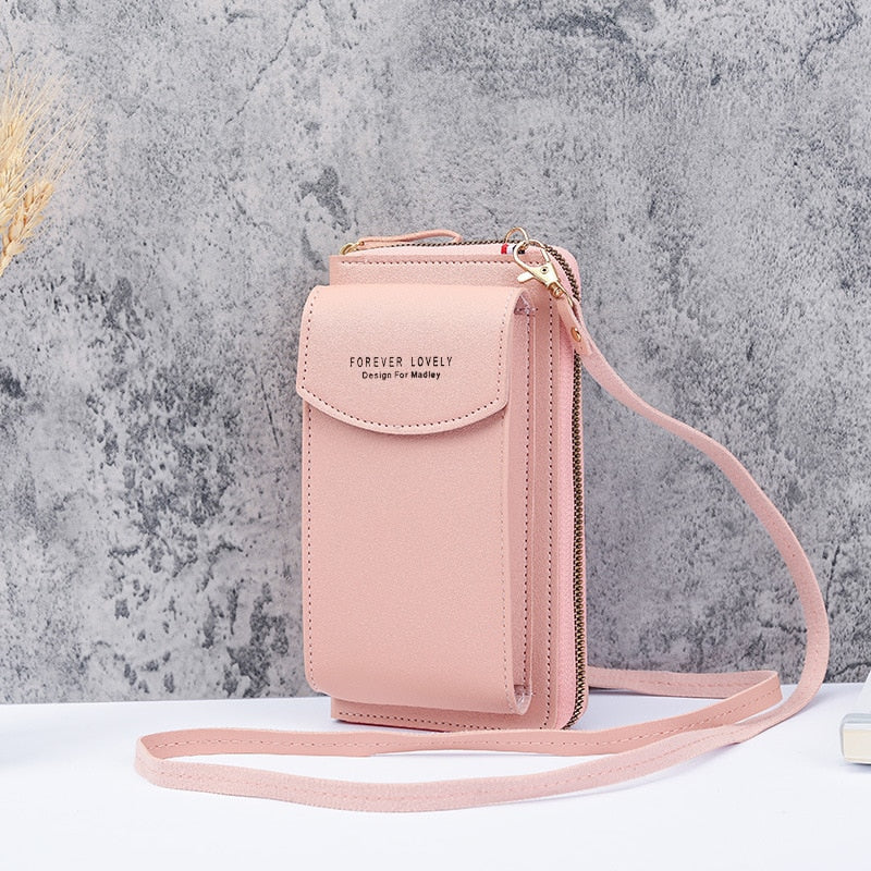 Peris Gems pink PU Leather Crossbody Bags for Women | Phone Shoulder Bag SHEIN Amazon Temu