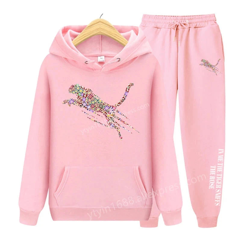 Peris Gems Pink / S Womens TrackSuit Aesthetic Sweatshirts Sweatpants Two-piece suit 2025 New Fleece Oversize Designer Streetwear Women Hoodie Sets Womens TrackSuit Aesthetic Sweatshirts Sweatpants Two-piece suit 2025 New Fleece Oversize Designer Streetwear Women Hoodie Sets SHEIN Amazon Temu