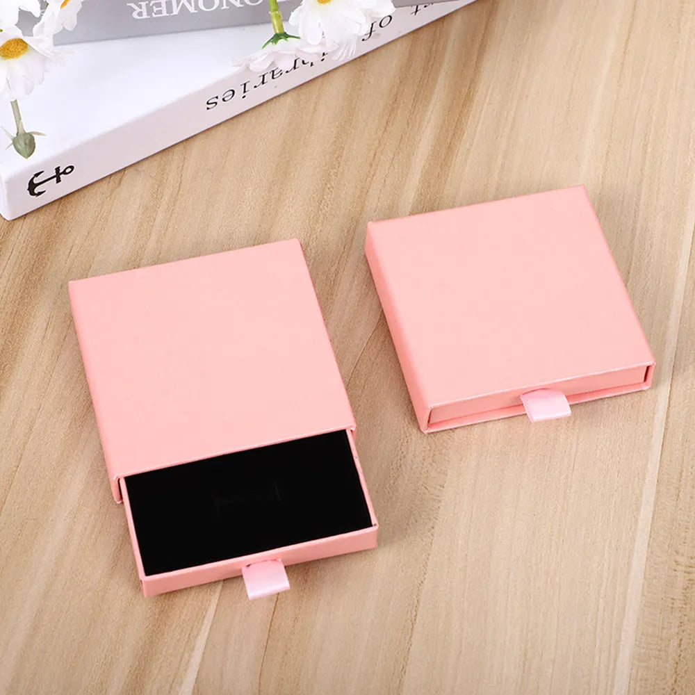 Peris Gems Pink Thick Kraft Paper Drawer Jewelry Display Storage Box SHEIN Amazon Temu