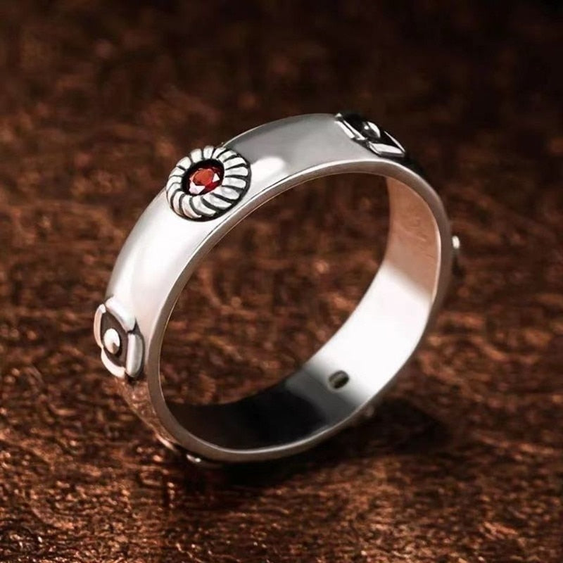 Peris Gems Polished Silver Round Diamond Rings Unisex | Moving Castle Anime Rings | Anime Cosplay Jewelry SHEIN Amazon Temu