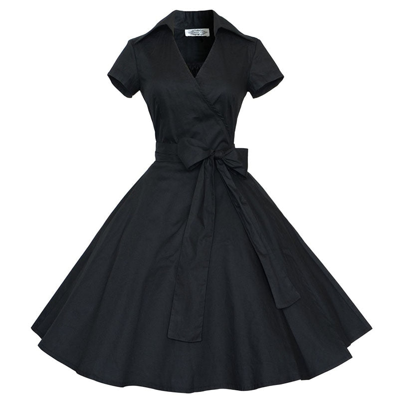 Peris Gems Polka Dot Swing Robe Dresses for Women | Retro Style Dress SHEIN Amazon Temu