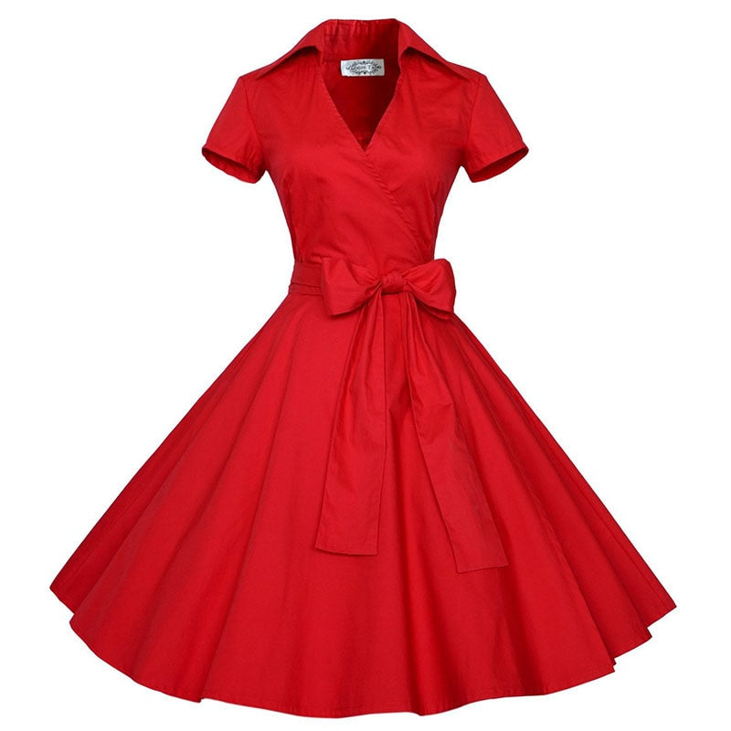 Peris Gems Polka Dot Swing Robe Dresses for Women | Retro Style Dress SHEIN Amazon Temu