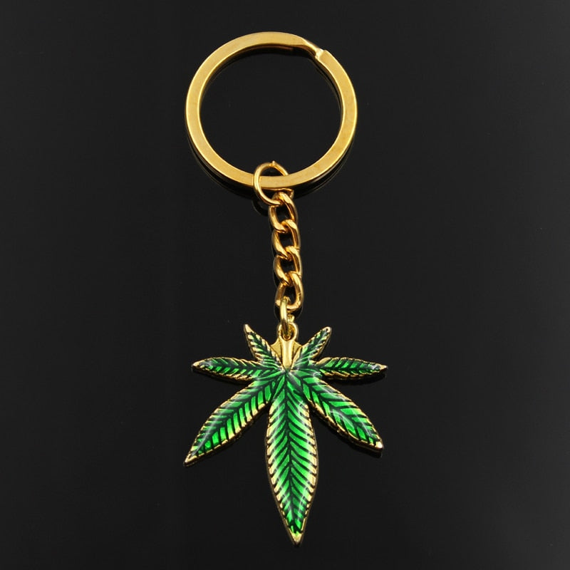 Peris Gems Pot Plant Marijuana Leaf Silver Keychains Unisex | Weed Keychain Pot Plant Marijuana Leaf Silver Keychains Unisex SHEIN Amazon Temu