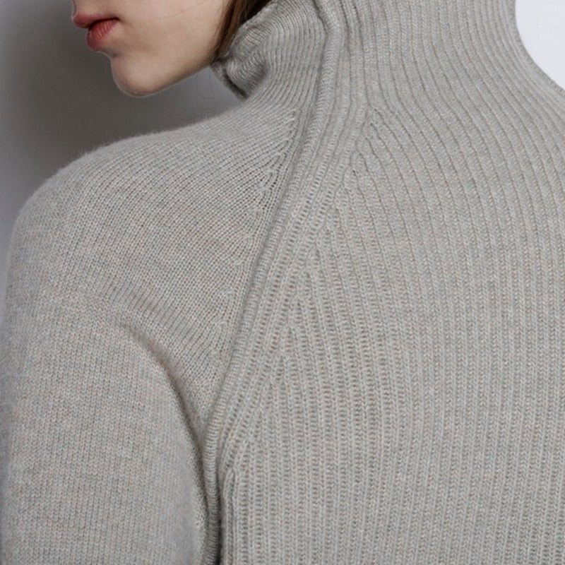 Peris Gems Pure Wool Thickened Sweater for Women | Long Sleeve Pullover SHEIN Amazon Temu