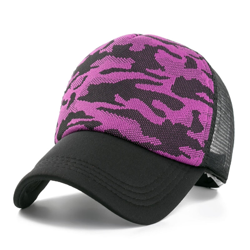 Peris Gems Purple / 54cm-60cm Casual Plain Mesh Baseball Cap Unisex | Adjustable Snapback Hats Casual Plain Mesh Baseball Cap Unisex | Adjustable Hats SHEIN Amazon Temu