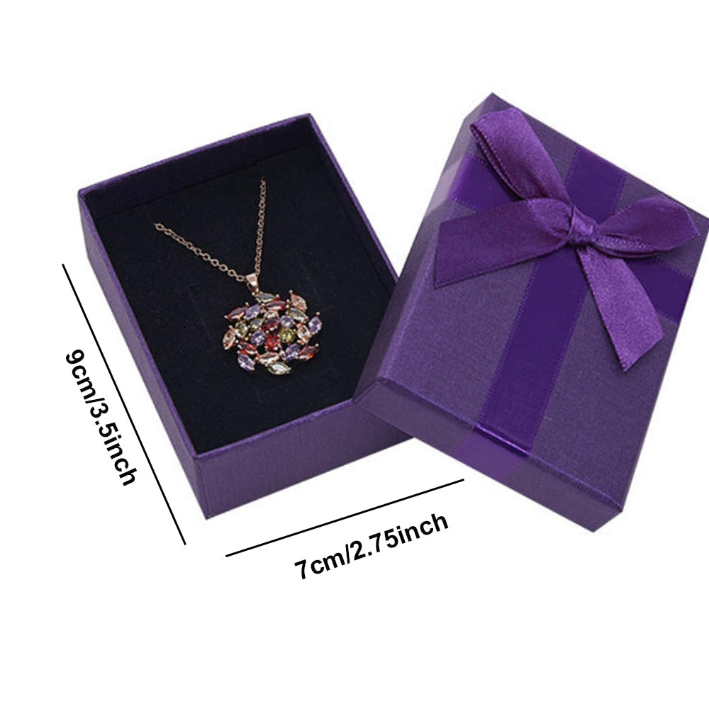 Peris Gems Purple B Thick Kraft Paper Drawer Jewelry Display Storage Box SHEIN Amazon Temu