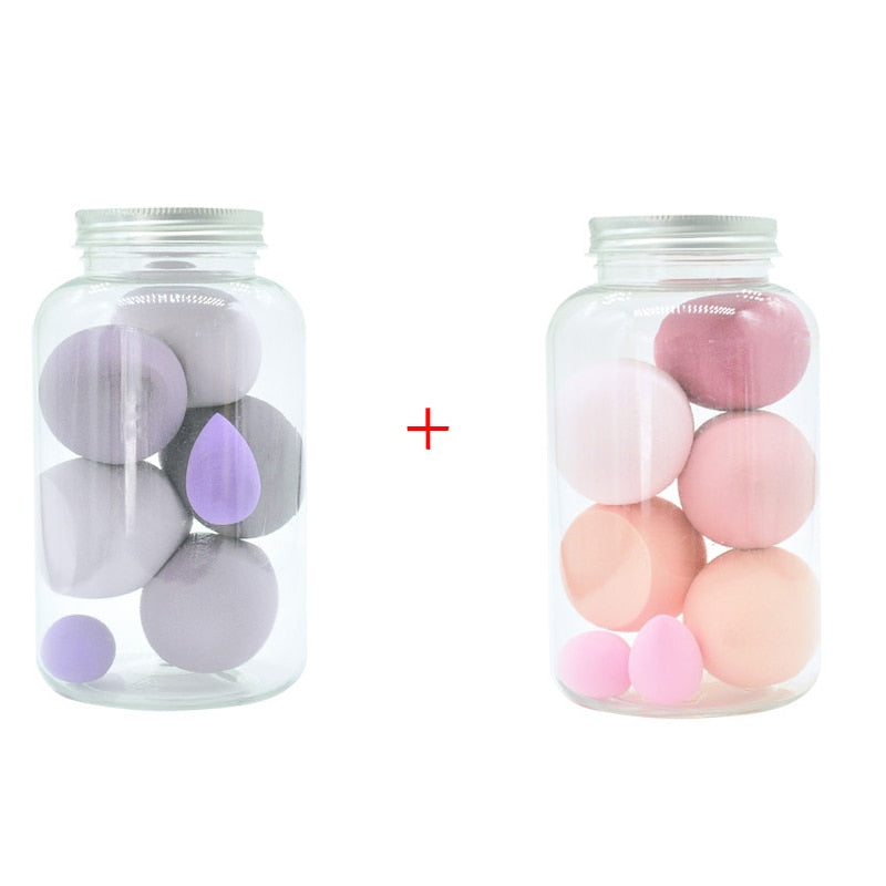 Peris Gems purple - pink Bevel Makeup Sponges | Beauty Cosmetic Makeup Ball SHEIN Amazon Temu