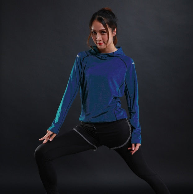 Peris Gems Quick Dry Breathable Fitness Sweatshirt for Women | Hooded Sport Jacket Quick Dry Breathable Fitness Sweatshirt for Women | Sport SHEIN Amazon Temu