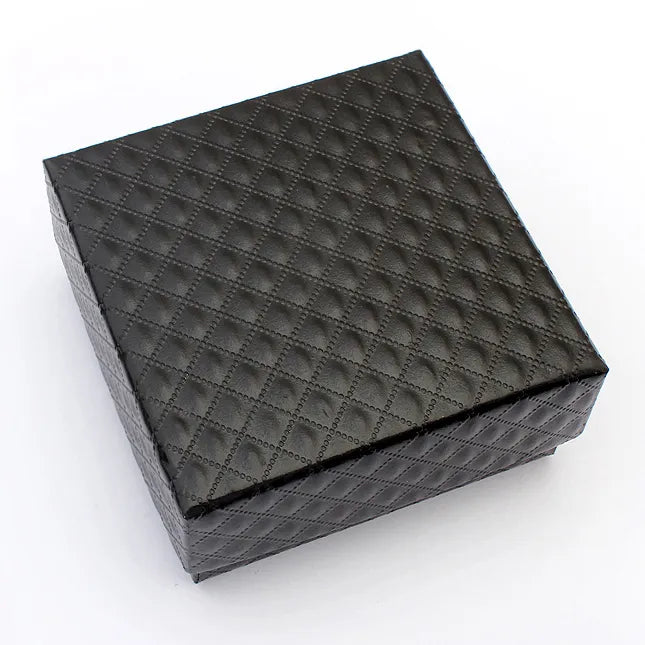 Peris Gems Quilted PU Leather Jewelry Storage Packaging Box 7.5x7.5x3.5cm Quilted PU Leather Jewelry Storage Packaging Box 7.5x7.5 SHEIN Amazon Temu