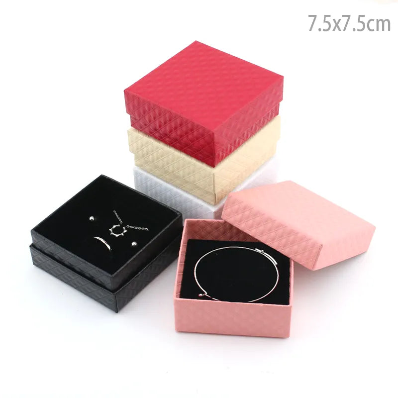 Peris Gems Quilted PU Leather Jewelry Storage Packaging Box 7.5x7.5x3.5cm Quilted PU Leather Jewelry Storage Packaging Box 7.5x7.5 SHEIN Amazon Temu