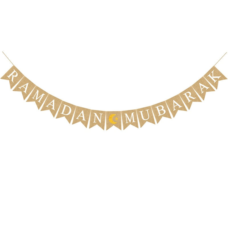 Peris Gems Ramadan Mubarak Eid and Ramadan Mubarak Gold Home Decor Banners SHEIN Amazon Temu