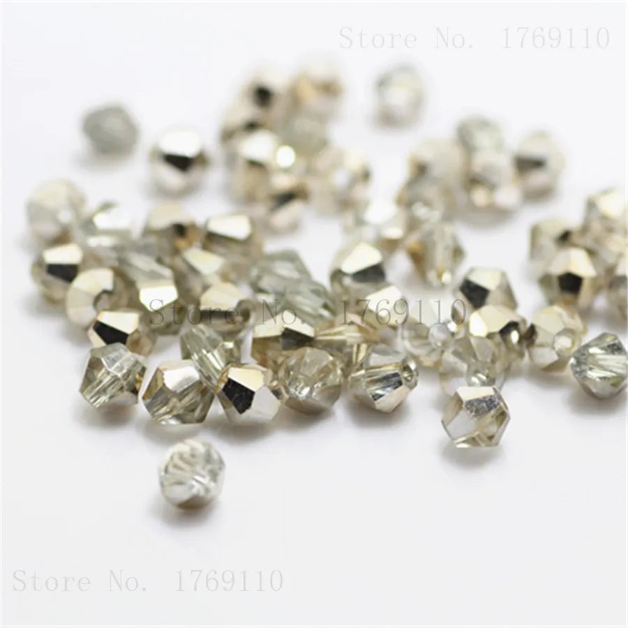Peris Gems ran Champagne Glass Bead 100pc Loose Spacer Stones for DIY Jewelry SHEIN Amazon Temu