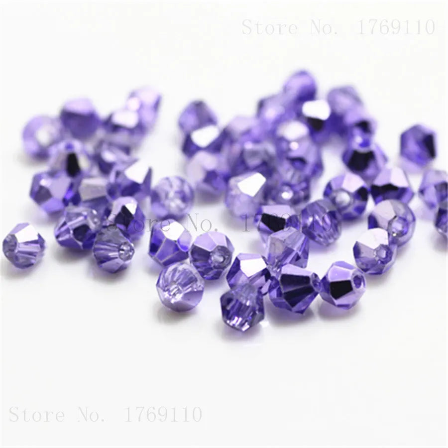 Peris Gems ran deep purple Glass Bead 100pc Loose Spacer Stones for DIY Jewelry SHEIN Amazon Temu
