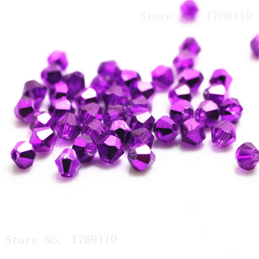 Peris Gems ran purple red Glass Bead 100pc Loose Spacer Stones for DIY Jewelry SHEIN Amazon Temu