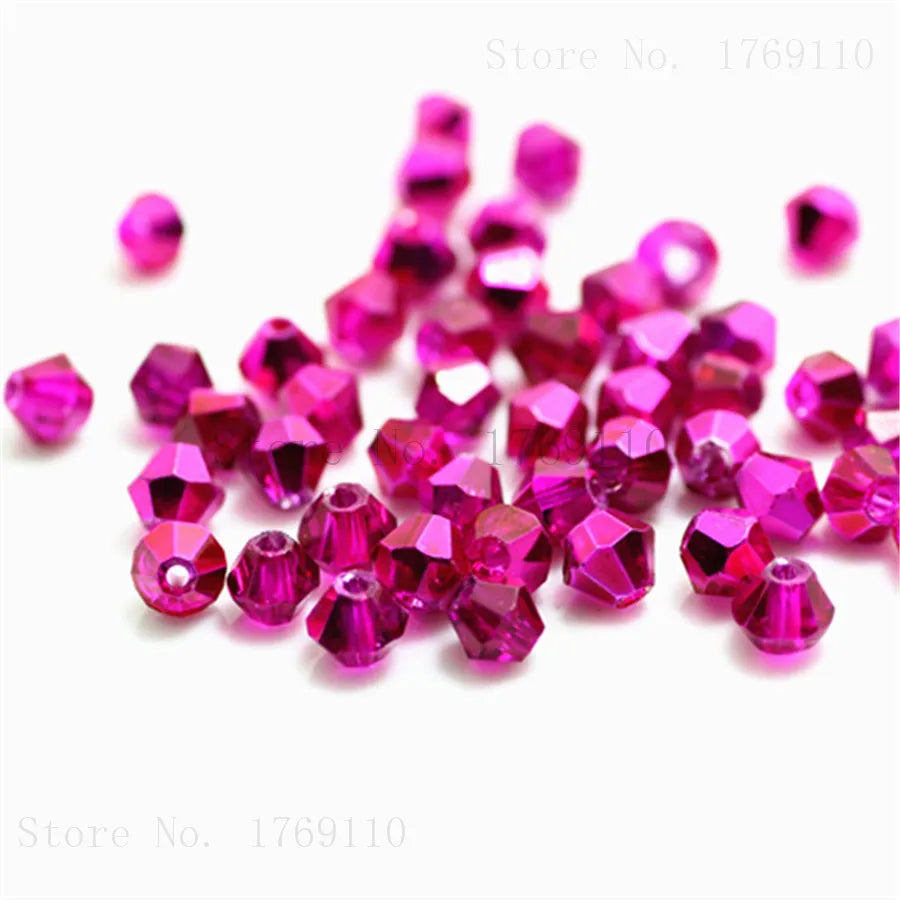 Peris Gems ran rose Glass Bead 100pc Loose Spacer Stones for DIY Jewelry SHEIN Amazon Temu