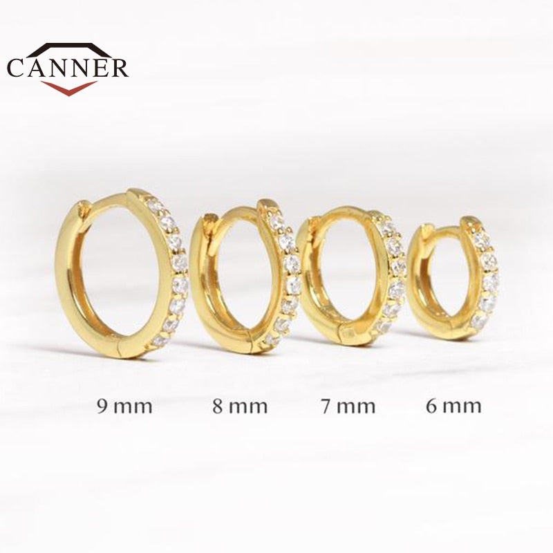 Peris Gems Real 925 Sterling Silver Hoop Earrings for Women | Round Circle Earrings SHEIN Amazon Temu