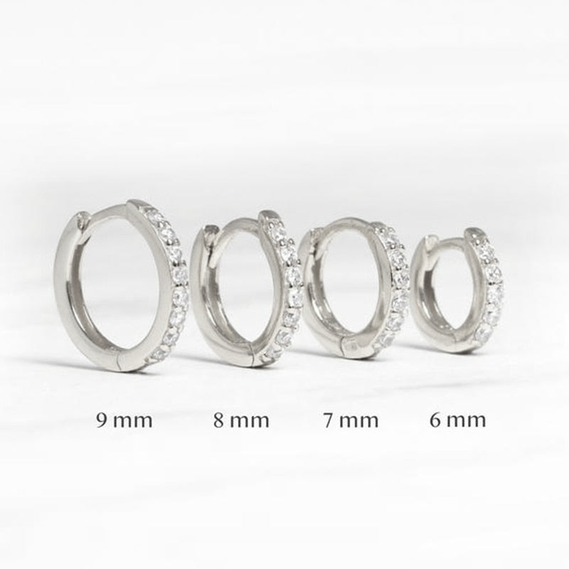 Peris Gems Real 925 Sterling Silver Hoop Earrings for Women | Round Circle Earrings SHEIN Amazon Temu