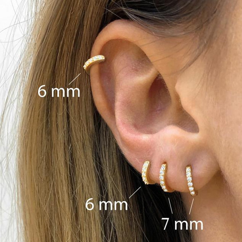 Peris Gems Real 925 Sterling Silver Hoop Earrings for Women | Round Circle Earrings SHEIN Amazon Temu