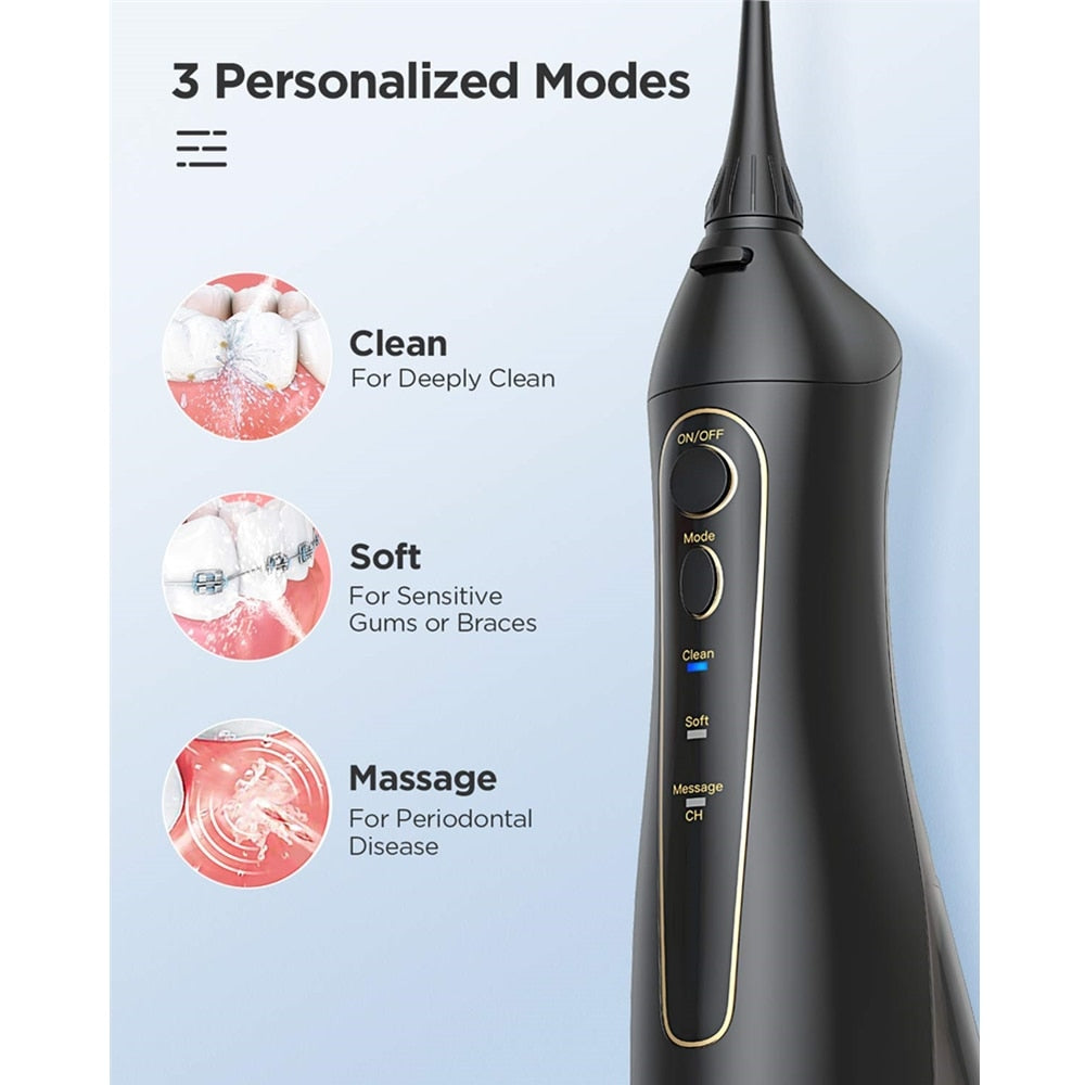 Peris Gems Rechargeable 300ML Portable Dental Water Flossers SHEIN Amazon Temu