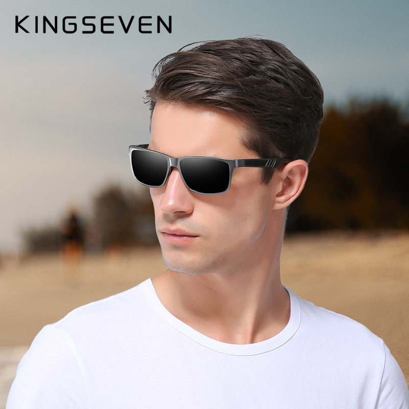 Peris Gems Rectangular Aluminum Polarized Sunglasses for Men SHEIN Amazon Temu