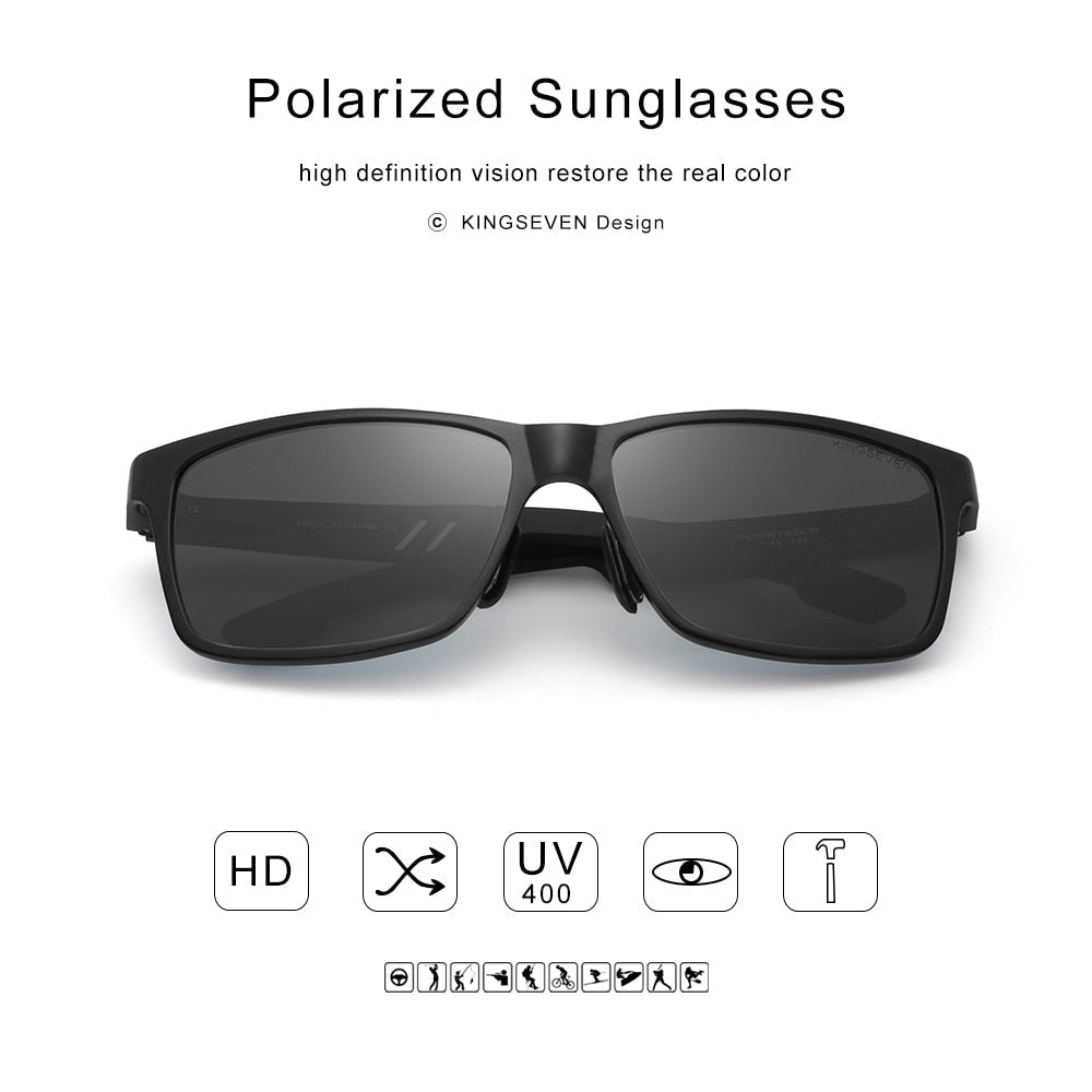 Peris Gems Rectangular Aluminum Polarized Sunglasses for Men SHEIN Amazon Temu