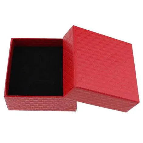 Peris Gems red-7.5x7.5 Quilted PU Leather Jewelry Storage Packaging Box 7.5x7.5x3.5cm Quilted PU Leather Jewelry Storage Packaging Box 7.5x7.5 SHEIN Amazon Temu