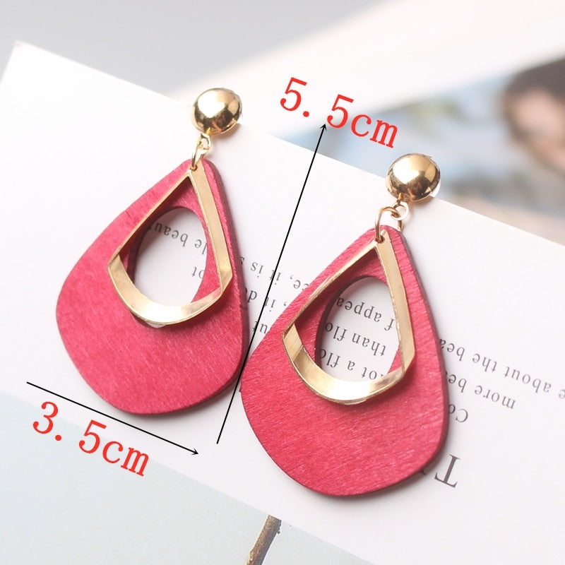 Peris Gems Red Hang Tassel Earrings for Women | Gold Tassel Earrings for Women SHEIN Amazon Temu