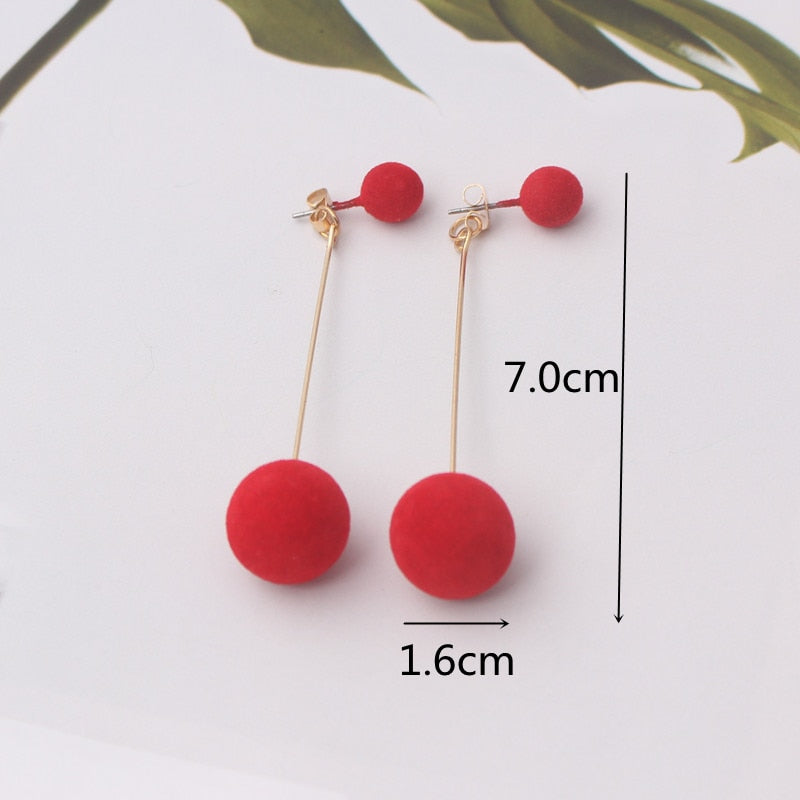 Peris Gems Red Hang Tassel Earrings for Women | Gold Tassel Earrings for Women SHEIN Amazon Temu
