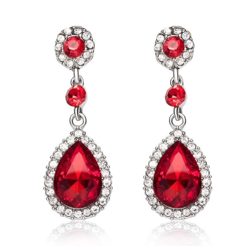 Peris Gems Red Hang Tassel Earrings for Women | Gold Tassel Earrings for Women SHEIN Amazon Temu