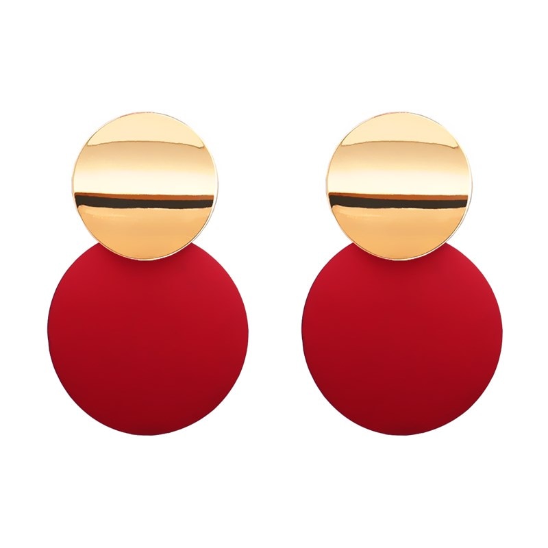 Peris Gems Red Hang Tassel Earrings for Women | Gold Tassel Earrings for Women SHEIN Amazon Temu