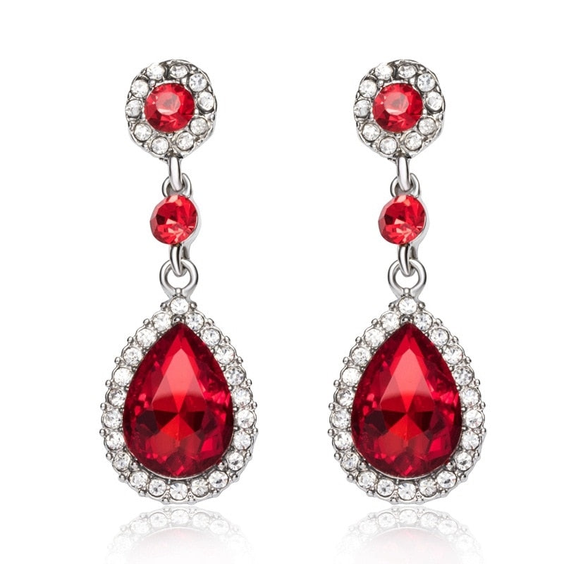 Peris Gems Red Hang Tassel Earrings for Women | Gold Tassel Earrings for Women SHEIN Amazon Temu