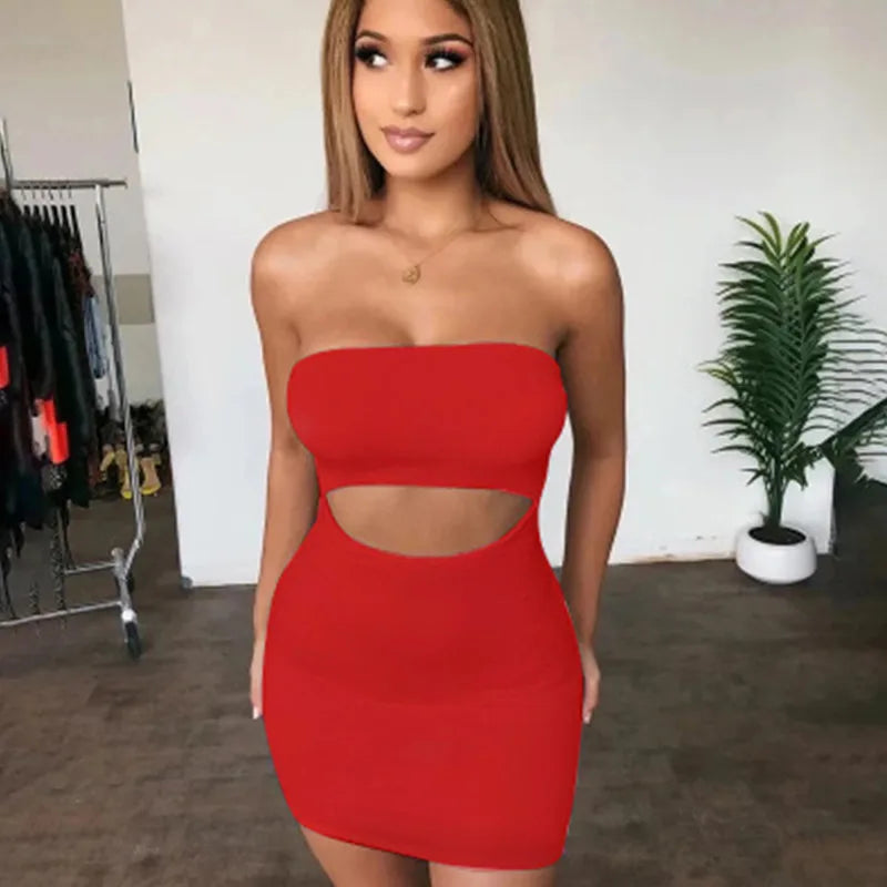 Peris Gems Red / L Women Sexy Dress Summer Sundress Female Party Dress Casual Hollow bag hip tube top strapless sleeveless slim dress Halter Dress Women Sexy Dress Summer Sundress Female Party Dress Casual Hollow bag hip tube top strapless sleeveless slim dress Halter Dress SHEIN Amazon Temu