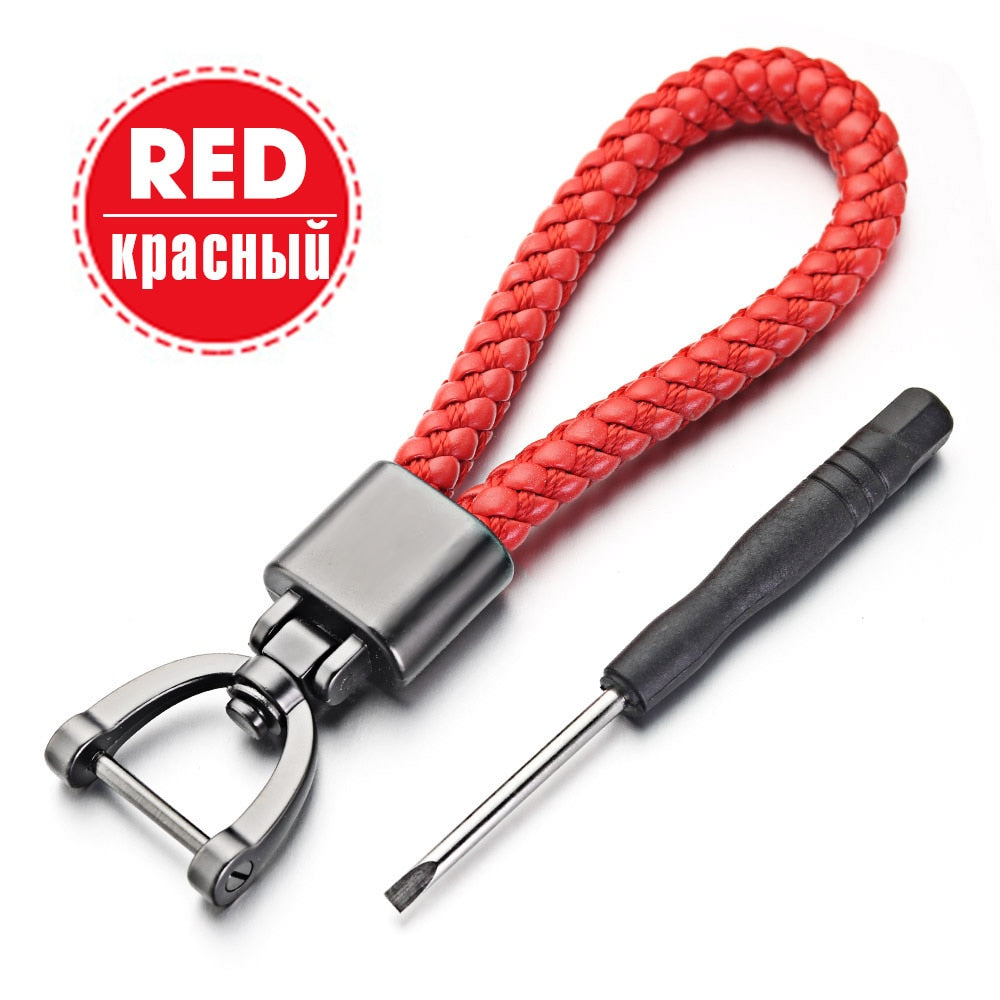 Peris Gems Red Leather Horseshoe Buckle Keychain | 360 Degree Detachable Keychain Leather Horseshoe Buckle Keychain | 360 Degree Keychain SHEIN Amazon Temu