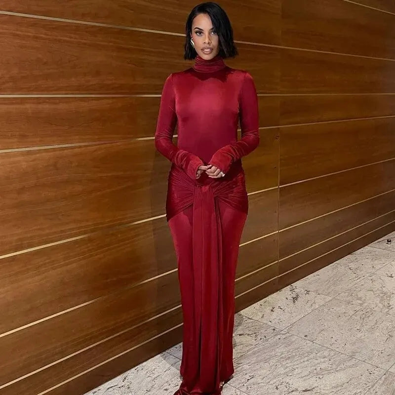 Peris Gems Red / S Hawthaw Women 2024 Spring Autumn Elegant Long Sleeve Party Club Streetwear Bodycon Red Long Dress Wholesale Items For Business Hawthaw Women 2024 Spring Autumn Elegant Long Sleeve Party Club Streetwear Bodycon Red Long Dress Wholesale Items For Business SHEIN Amazon Temu