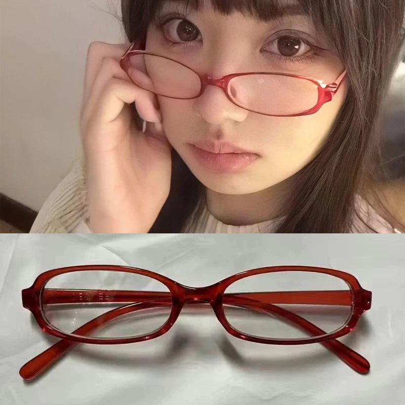Peris Gems red-square / CHINA Red Green Square Frame Glasses Women Y2K Retro Anti-blue Light Eyeglasses Harajuku Reading Computer Spectacle Eyewears Goggles Red Green Square Frame Glasses Women Y2K Retro Anti-blue Light Eyeglasses Harajuku Reading Computer Spectacle Eyewears Goggles SHEIN Amazon Temu