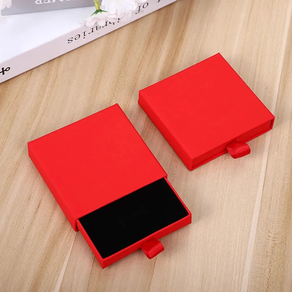 Peris Gems Red Thick Kraft Paper Drawer Jewelry Display Storage Box SHEIN Amazon Temu