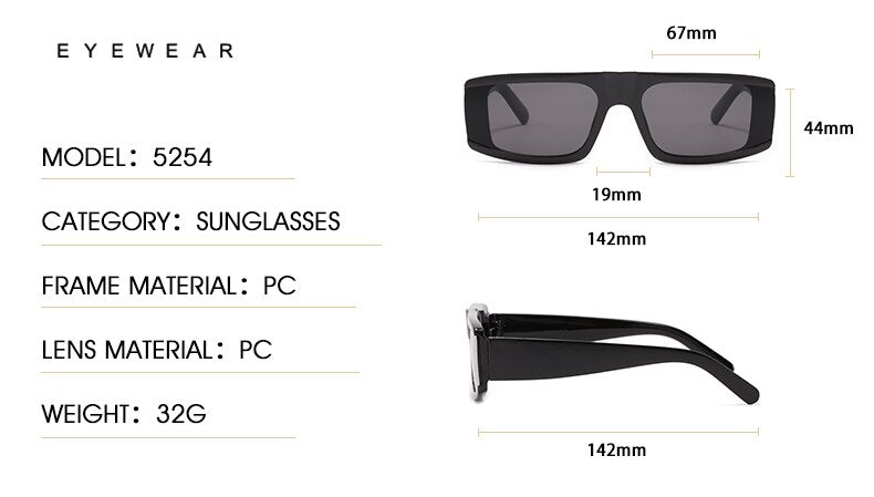 Peris Gems Retro Rectangle Designer Sunglasses for Women SHEIN Amazon Temu
