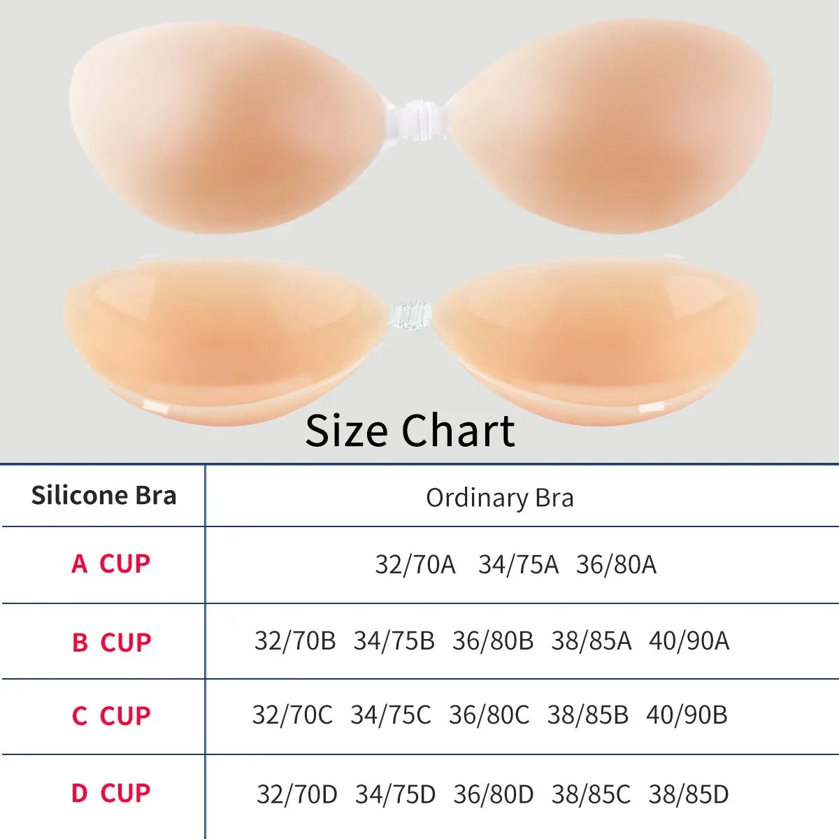 Peris Gems Reusable Front Button Chest Patches Silicone Invisible Strapless Self-adhesive Breast Patches Women&