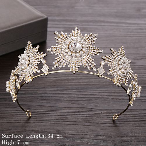 Peris Gems Rhinestone Diamond Tiara Crowns for Women | Wedding Hair Accessories Rhinestone Diamond Tiara Crowns for Women | Hair Accessories SHEIN Amazon Temu