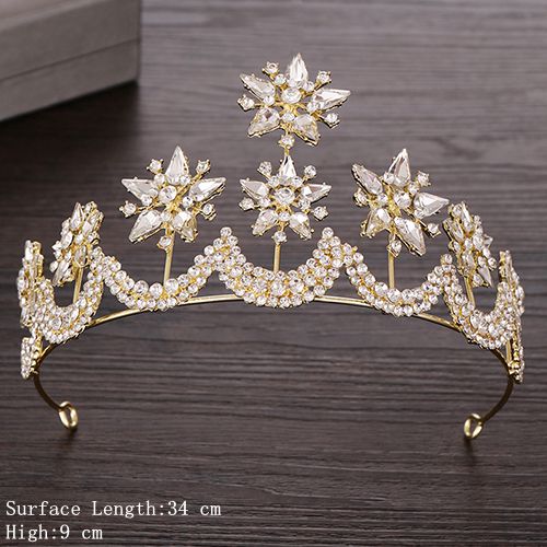 Peris Gems Rhinestone Diamond Tiara Crowns for Women | Wedding Hair Accessories Rhinestone Diamond Tiara Crowns for Women | Hair Accessories SHEIN Amazon Temu
