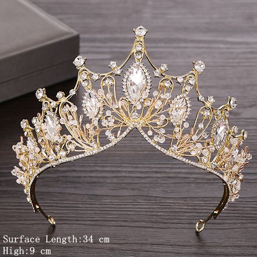 Peris Gems Rhinestone Diamond Tiara Crowns for Women | Wedding Hair Accessories Rhinestone Diamond Tiara Crowns for Women | Hair Accessories SHEIN Amazon Temu