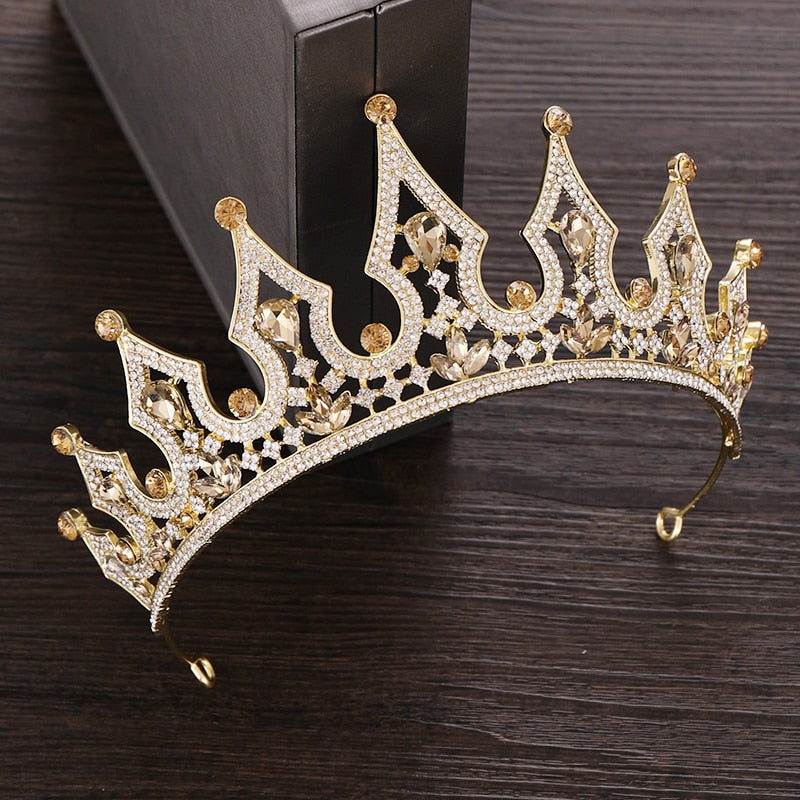 Peris Gems Rhinestone Diamond Tiara Crowns for Women | Wedding Hair Accessories Rhinestone Diamond Tiara Crowns for Women | Hair Accessories SHEIN Amazon Temu