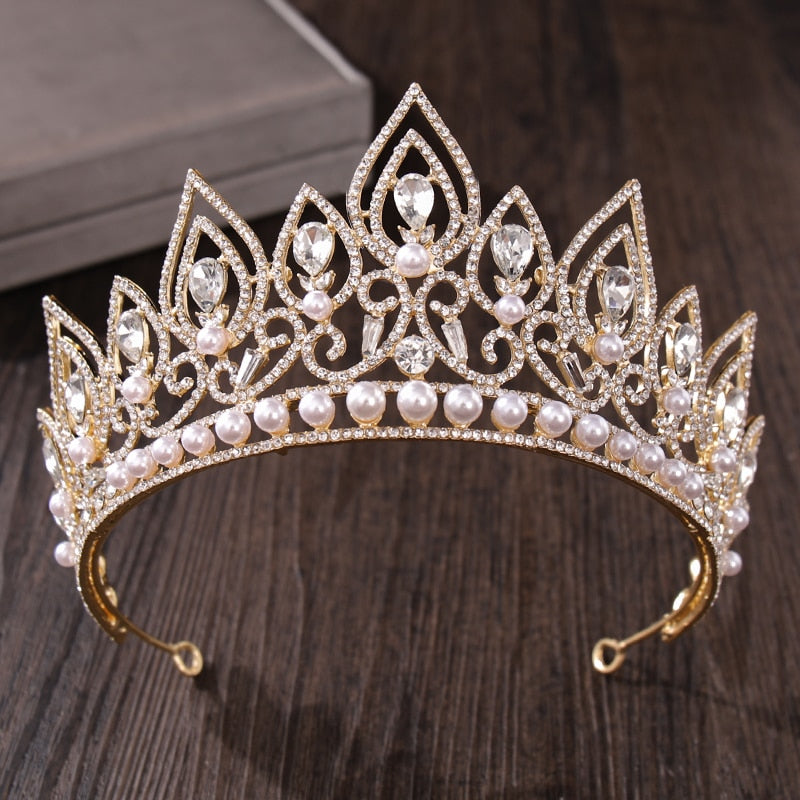 Peris Gems Rhinestone Diamond Tiara Crowns for Women | Wedding Hair Accessories Rhinestone Diamond Tiara Crowns for Women | Hair Accessories SHEIN Amazon Temu