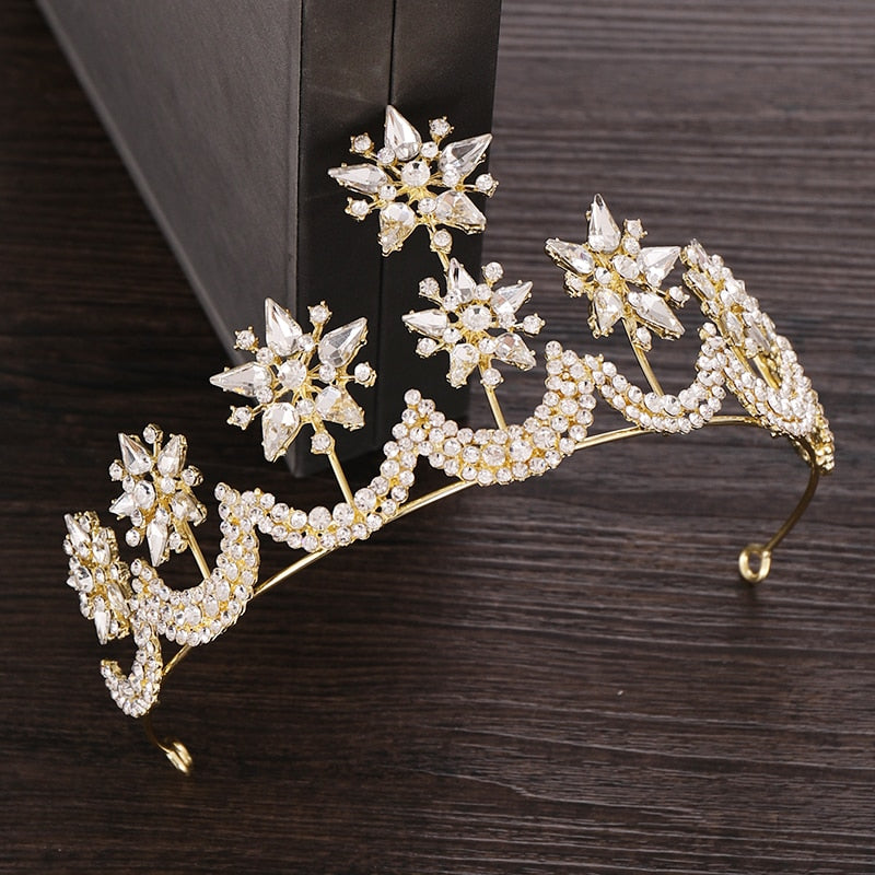 Peris Gems Rhinestone Diamond Tiara Crowns for Women | Wedding Hair Accessories Rhinestone Diamond Tiara Crowns for Women | Hair Accessories SHEIN Amazon Temu