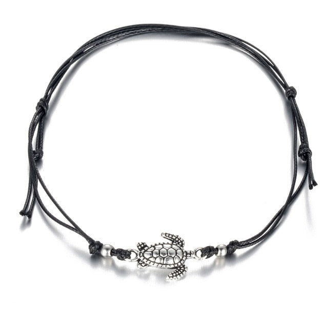 Peris Gems Rhodium Plated White Boho Seashell Anklets for Women | Turtle Anklets SHEIN Amazon Temu